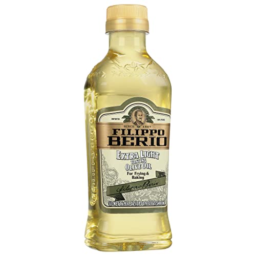 Filippo Berio Extra Light Olive Oil, 16.9 Ounce Recycled Rpet Bottle #TOP5
