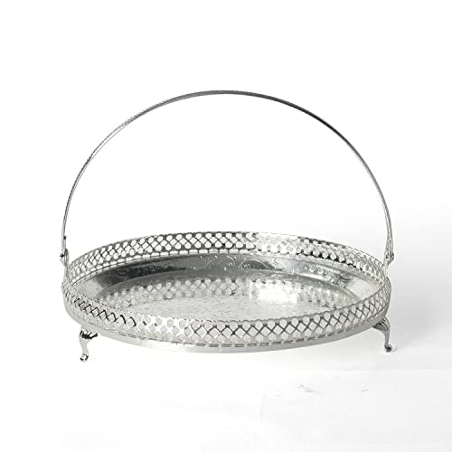 Amazon | クイーンアン(QUEEN ANNE) ギャラリートレイ 脚付き ハンドル