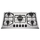 Electrolux Cooktop 5 Bocas a Gás Electrolux Inox Experience Multi Chama e Grade Ferro Fundido (KE5XC) Bivolt
