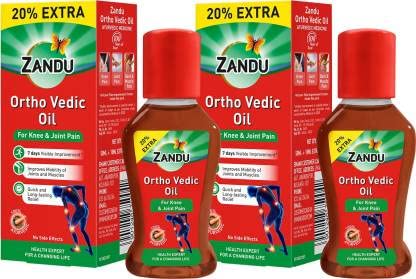 ZANDU Ortho Vedic Oil 50ml + 20% Extra (Pack of 2) Liquid (2 x 60 ml)-image-31