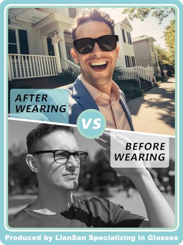 LianSan Polarized Over Glasses Sunglasses for Women Men - Warp Around Fit Over Sunglasses with UV Protection Fit Over Shades3