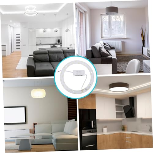Panneau LED circulaire 15w SMD 5730 pour remplacement lampe plafonnier - 4