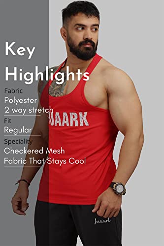 Image of FUAARK Classic Men's Regular Fit Gym Tank Tops Sports Sleeveless Vest