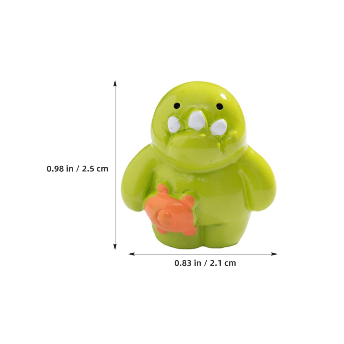 Feng Shui 10 szt. Mikropejzaż Miniaturowe figurki z żywicy Śliczne mini zwierzęta Akcesoria ogrodowe do wróżkowego domku Wystrój domku dla lalek Upominki na przyjęcie wielkanocne i ozdoby na biurko