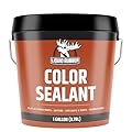 Liquid Rubber Color Waterproof Sealant - Elastomeric Roofing Coating for Flat or Slope Roofs & Foundations - DIY Paint & Leak Repair Membrane Compatible with Metal & Concrete - Beige, 1 Gallon