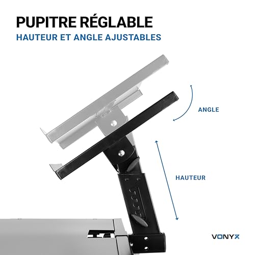 Vonyx Pied Support pour DJ, Indispensable pour Tous les DJ, Deck Réglable, Facile à Monter, Très Résistant, Idéal pour Tables de Mixages, Decks, Contrôleurs et Autre Équipement de DJ - Les Beatles, Paul McCartney, John Lennon, RIngo Starr, George Harrison Vonyx Pied Support pour DJ, Indispensable pour Tous les DJ, Deck Réglable, Facile à Monter, Très Résistant, Idéal pour Tables de Mixages, Decks, Contrôleurs et Autre Équipement de DJ – Image 6