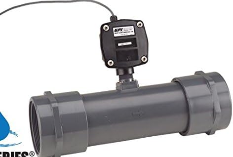 TM400-N-SC TM Series Water Meter, NPT (Female) Fittings, Scaled Pulse Output, 4"