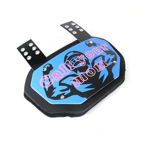 FUYUWTUN Backplate Football Youth Rear Back Plate for Lower Back Protector Back Bone Protect Shield for Football Should Pads (Mom, Youth)