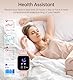 INNOFOVO Smartwatch Damen, 1.85 Touchscreen Fitnessuhr mit Telefonfunktion 130+ Sportmodi SpO2 Schlafmonitor Pulsmesser Schrittzähler, Wasserdicht Smart Watch Sportuhr für Android iOS(Roségold)