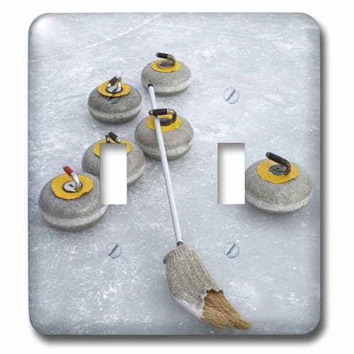Interrupteur Curling Stones Île du Sud Nouvelle-Zélande pour salon élégant