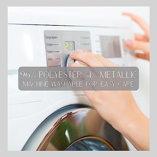 Elrene Home Fashions Shimmering Plaid Holiday Fabric Tablecloth, 60" X 120", Red #TOP3