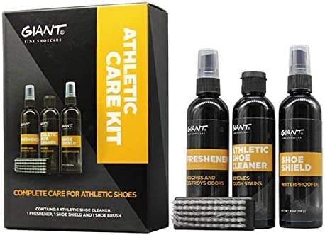 24x7 eMall4 in 1 Sneaker Cleaning Kit Protector Water Repellent WaterProofing Stain Rain Mud Dirt Shoe Care Kit With Cleaner Shoe Shield And Freshener