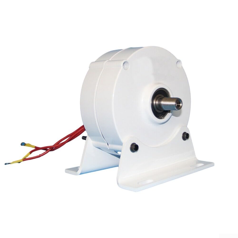Generador de viento de imán permanente de 100 W 3 fases síncrono sin escobillas para sistema de 12 V/24 V | Funcionamiento de -40 a 80 C | Uso de la industria de par de arranque bajo (24 V)