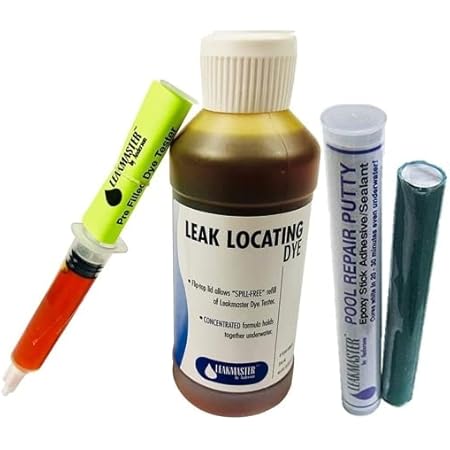 Amazon.com: Leakmaster Pool Leak Detection Kit - Swimming Pool Leak Dye