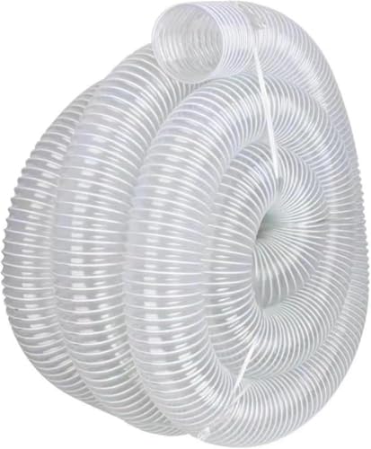 PVCホース・チューブ 換気ダクト ワイヤーホース プラスチックホース 集塵機用 フレキシブルホース ダクトホース 集塵ホース 耐摩耗 排気ホース 静電気帯電防止用ホース フレキシブルダクト 配管用品 商品の長さは1 m 多く購入でき ホースはつながってい