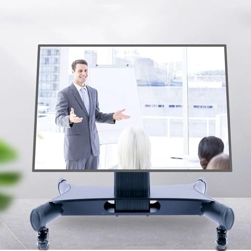 Soporte móvil para TV de piso ajustable 32-70 pulg miniatura 1