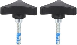 MOTOQUEEN Knob Universal for Rolling Walker Rollator, Aluminum 3 Point Knob fits for Rolling Walker Rollator, Foldable Rollator Walker, Hand propelled Walker etc