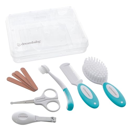Dreambaby Essential 10pc Baby Grooming Kit, Newborn Safety Care S...