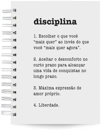 Planner Semanal Significado Disciplina Capa Dura 156 Fls A5 21x15...