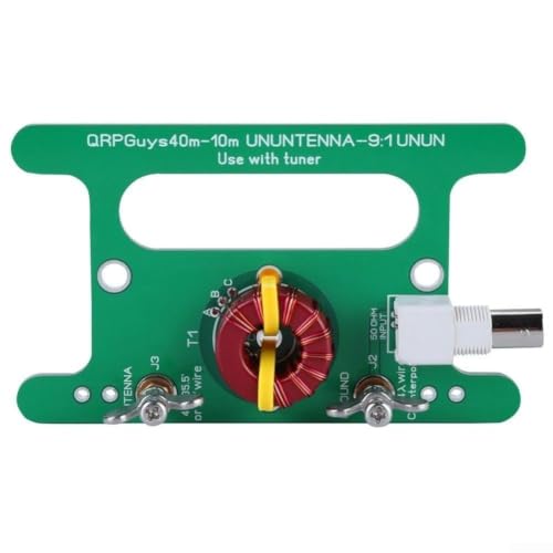 Balun portátil 9:1 radio de onda corta HF de 40m-10m compacto SOTA