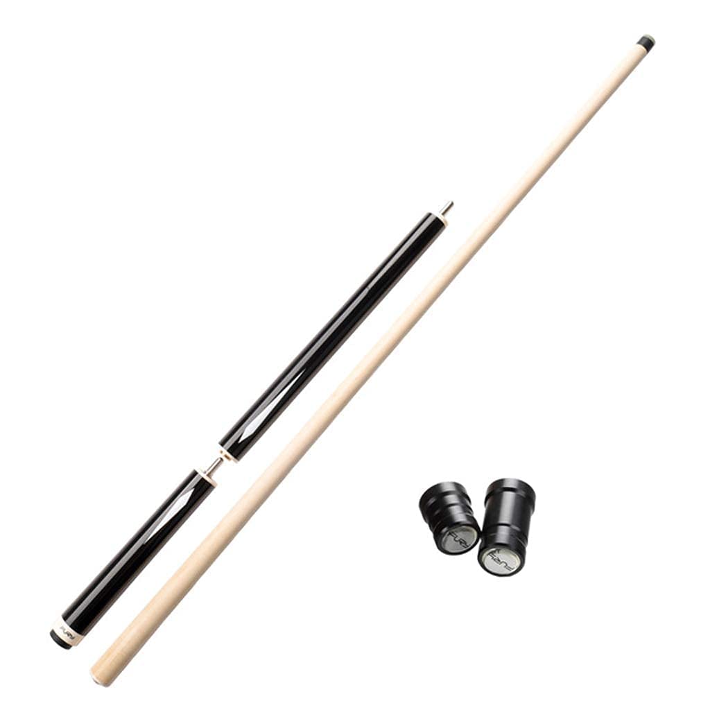 Stecca Da Biliardo Divisa 1/2 – Lunghezza 120 Cm, Punta Da 1,3 Cm, In Legno Di Qualità, Per Salto E Tiri Precise, Adatta A Casa E Sala Giochi