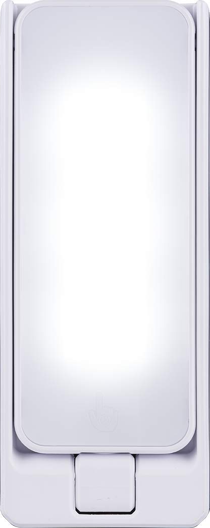 Energizer Swivel LED Touch Light, Battery Operated, 50 Lumens, Wireless LED Closet Light, Ideal for Under Cabinet, Closet, Hallway, Work Bench, Washroom, Pantry and Laundry Room, White, 38362