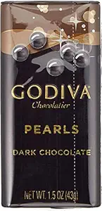 Godiva Dark Chocolate Pearls, 43g