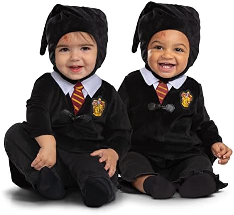 Disguise Baby Boys Harry Potter Infant Costume, Official Harry Potter Outfit for Babies Infant and Toddler Costumes (pack of 1)