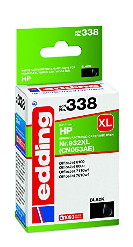 Preisvergleich Produktbild Edding EDD-338 Remanufactured Tintenpatronen Pack of 1
