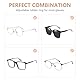 BUGUUYO 2stücke Brillenkette Damen Bunte Perlen Eyeglass Holder Kette Vintage Design Für Sonnenbrillen Und Lesebrillen Für Brillenträger Dekorativer Brillenhalter Mit Sicherem Halt