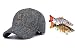 Set da 3 Pezzi Cuffia da Pesca Cappellino da Baseball Linguetta Peloso Pesca Esche Esche Esca Bionic Giorno 6 Manovella Artificiale Realistico Attrezzatura da Pesca Gli Appassionati Di Pesca Pesc