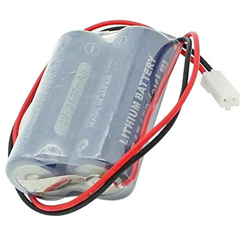 Batterie compatible avec la batterie au lithium Maxell 2CR17450 avec câble et prise, D80UB016150
