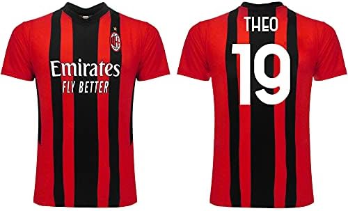 3R Maglia Theo Milan 2022 Ufficiale Replica Hernandez Adulto Ragazzo  Bambino 19 Stagione 2021 2022 : Amazon.it: Sport e tempo libero