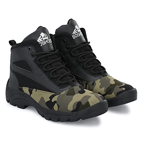 Image of Leo's Fitness Shoes Men's Jungle Hiking Outdoor Boots For Trekking Backpacking Mountaineering & Other Activities