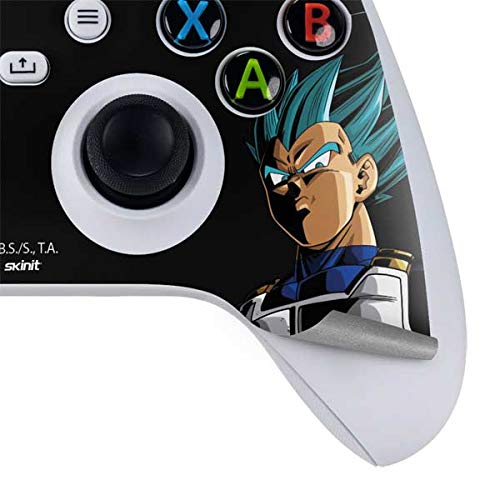 Skinit Decal Gaming Skin Compatible with Xbox Series S Bundle - Officially Licensed Dragon Ball Super Vegeta Design