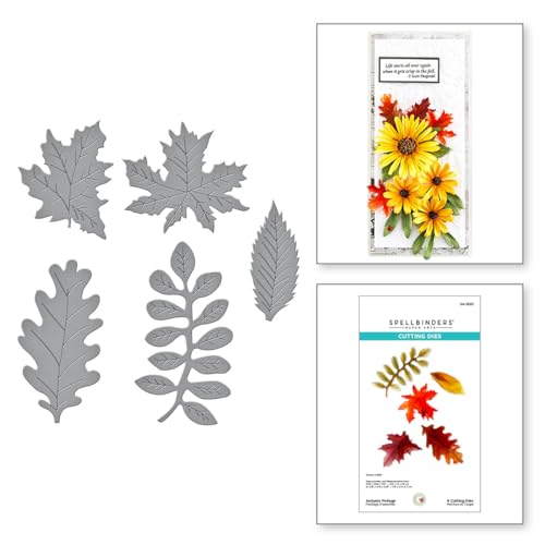Feuillage d'automne Spellbinders matrice pour scrapbooking - 2