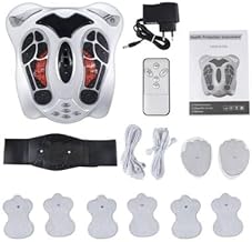 Carefit Foot Acupressure Stimulator Heated EMS Blood Circulation Foot Massager Vericose Veins Electromagnetic Pulse Wave Therapy for Home & Office Use