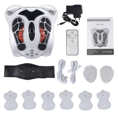 Carefit Foot Acupressure Stimulator Heated EMS Blood Circulation Foot Massager Vericose Veins Electromagnetic Pulse Wave Therapy for Home & Office Use (B0D3F66MP1) Amazon Price History, Amazon Price Tracker
