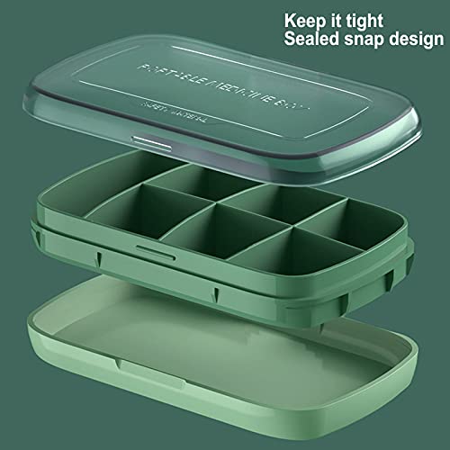 Recipiente de comprimidos, organizador de medicamentos Caixa de armazenamento de medicamentos portát