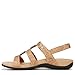Vionic with Orthaheel Technology Women's Amber Gold Cork Sandal 9 M
