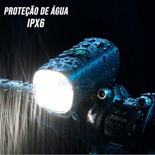 Farol Bike Magicshine Allty 200 Led Noturno Diurno Forte Iluminação Super Potente Recarregável Bater
