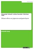  IR-laser effects on pigments and paint layers (English Edition)