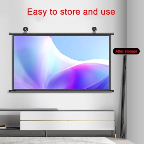 Pantalla de proyector manual 72 pulgadas 4:3 miniatura 3