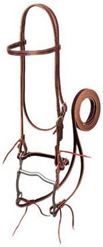 WEAVER LEATHER 20-0350 5/8" Burg Leather Bridle