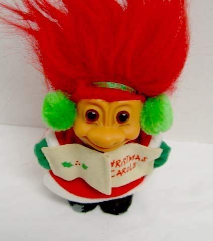 Muñeco Troll Mrs. Carol Christmas 11.43 cm miniatura 1