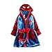 LINLIN Spiderman Pyjama Dress Up Toddler Pyjama Cadeau de Noël Doux Peignoir Grenouillère Doux Confortable Robe Grenouillère,Blue-Kids /3~4year /104cm