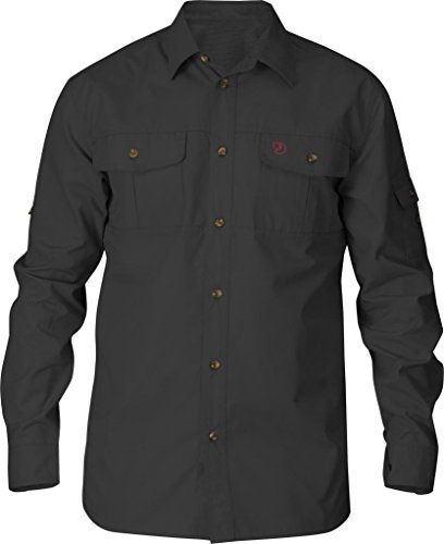 Fjallraven - Men's Singi Trekking Long Sleeve Shirt, Dark Grey, Medium