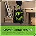 Greenworks 48V (24V x 2) Self Propelled Cordless Lawnmower for Large Lawns up to 460m2, 46cm Cutting Width, 55L Bag, Lawnmower with Two 4Ah Batteries and Twin Charger, 3 Year Guarantee MO48L424-01