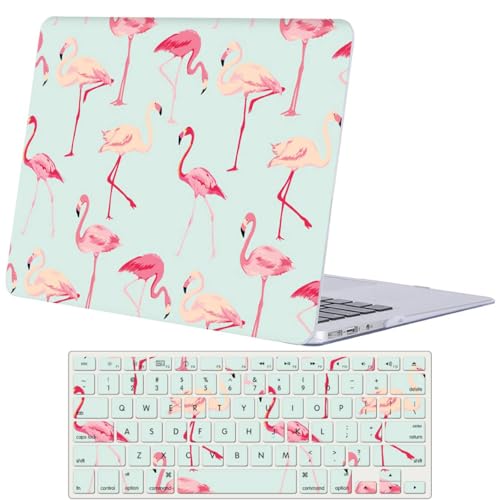 Funda MacBook Pro 16 pulgadas carcasa dura A2485 A2991 A2780 flamenco azul