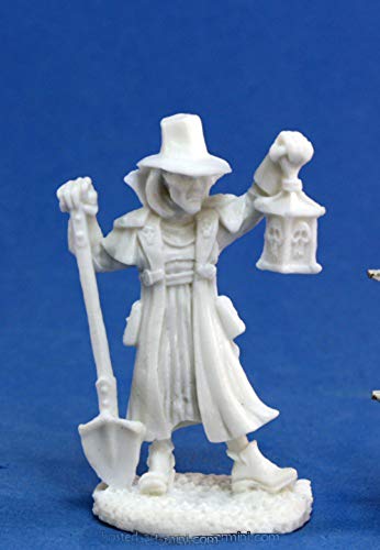 1 x VILLAGEOIS Undertaker - Reaper Bones Figurine pour Jeux de Roles Plateau - 77143